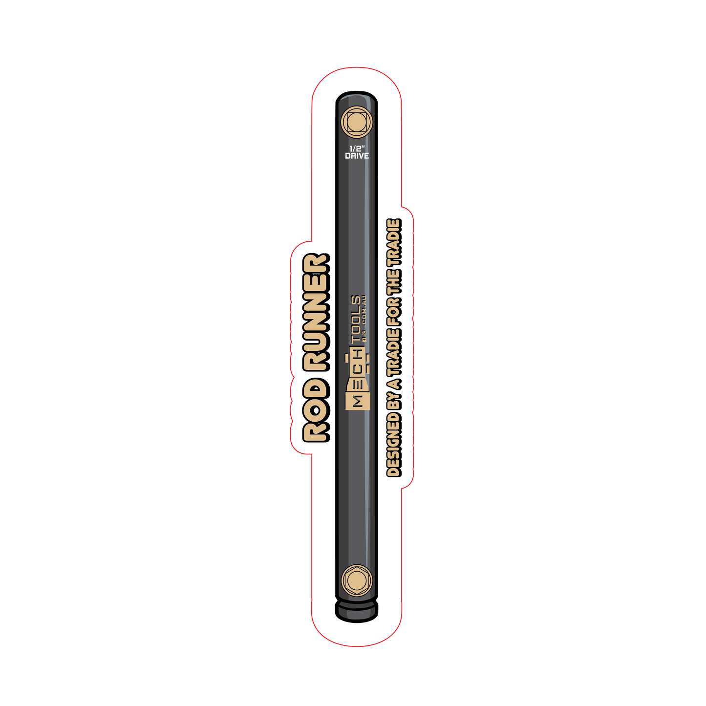 16mm 1/2”Drive Rod Runner